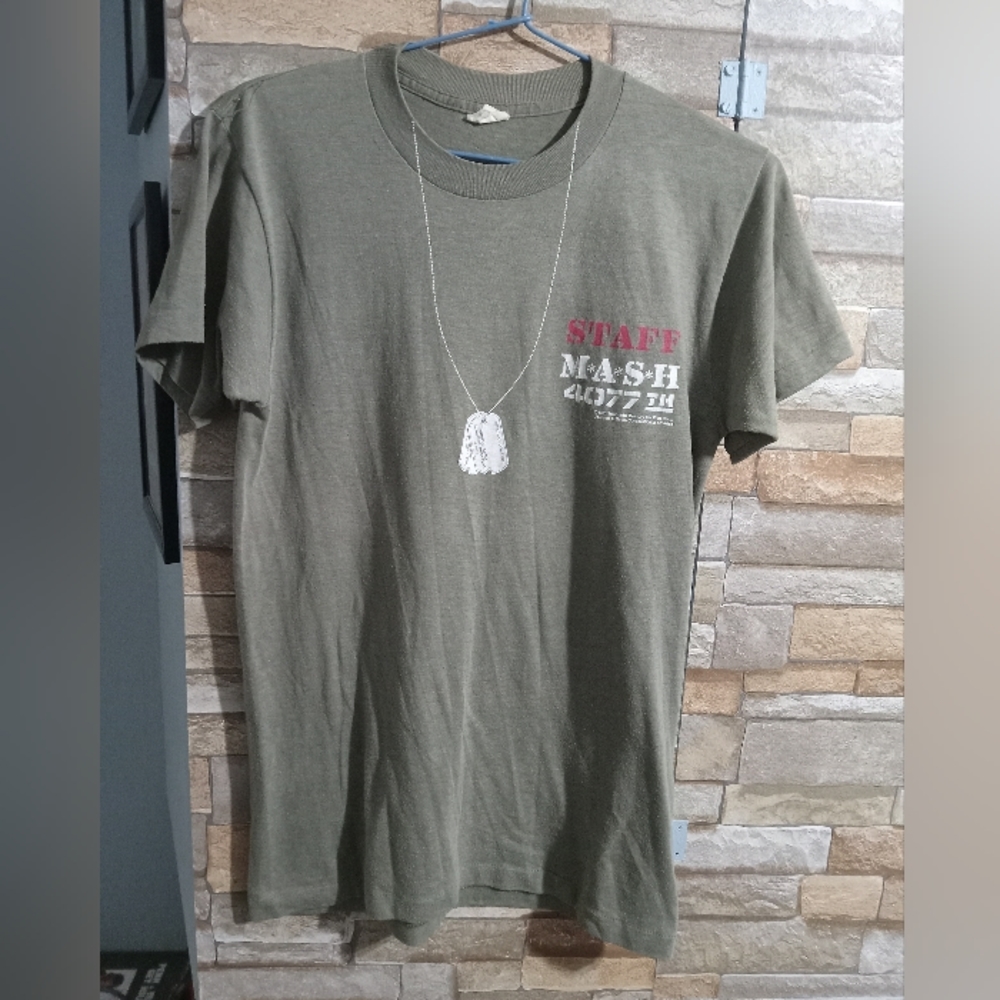 Vintage 1980s M*A*S*H 4077 Shirt Mens Medium